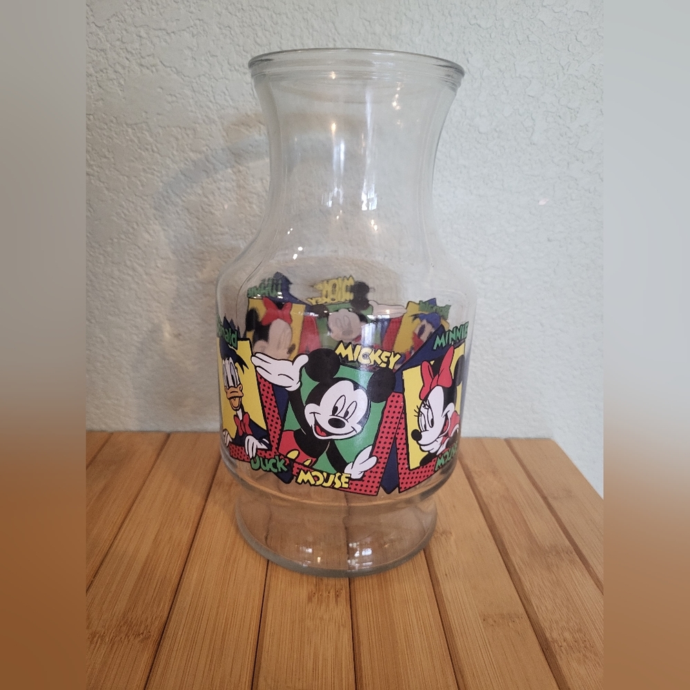 Vintage Disney Anchor Hocking juice carafe